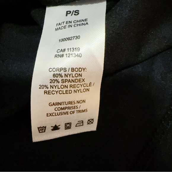 NWT Garage 100092730 SLEEK SCOOP CAMI JET BLACK S - Picture 3 of 4